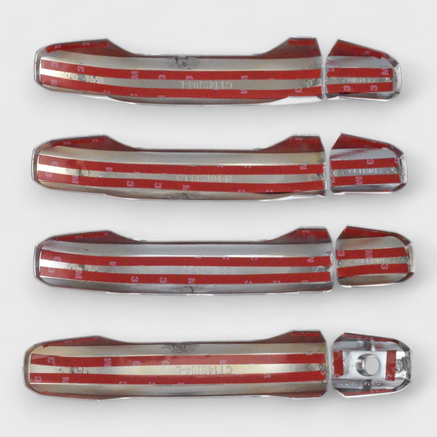 2015-2020 GMC Yukon Door Handle Cover Chrome 8Pcs ABS Plastic