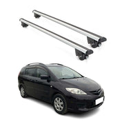 2006-2010 Mazda 5 Roof Rack Cross Bars Silver