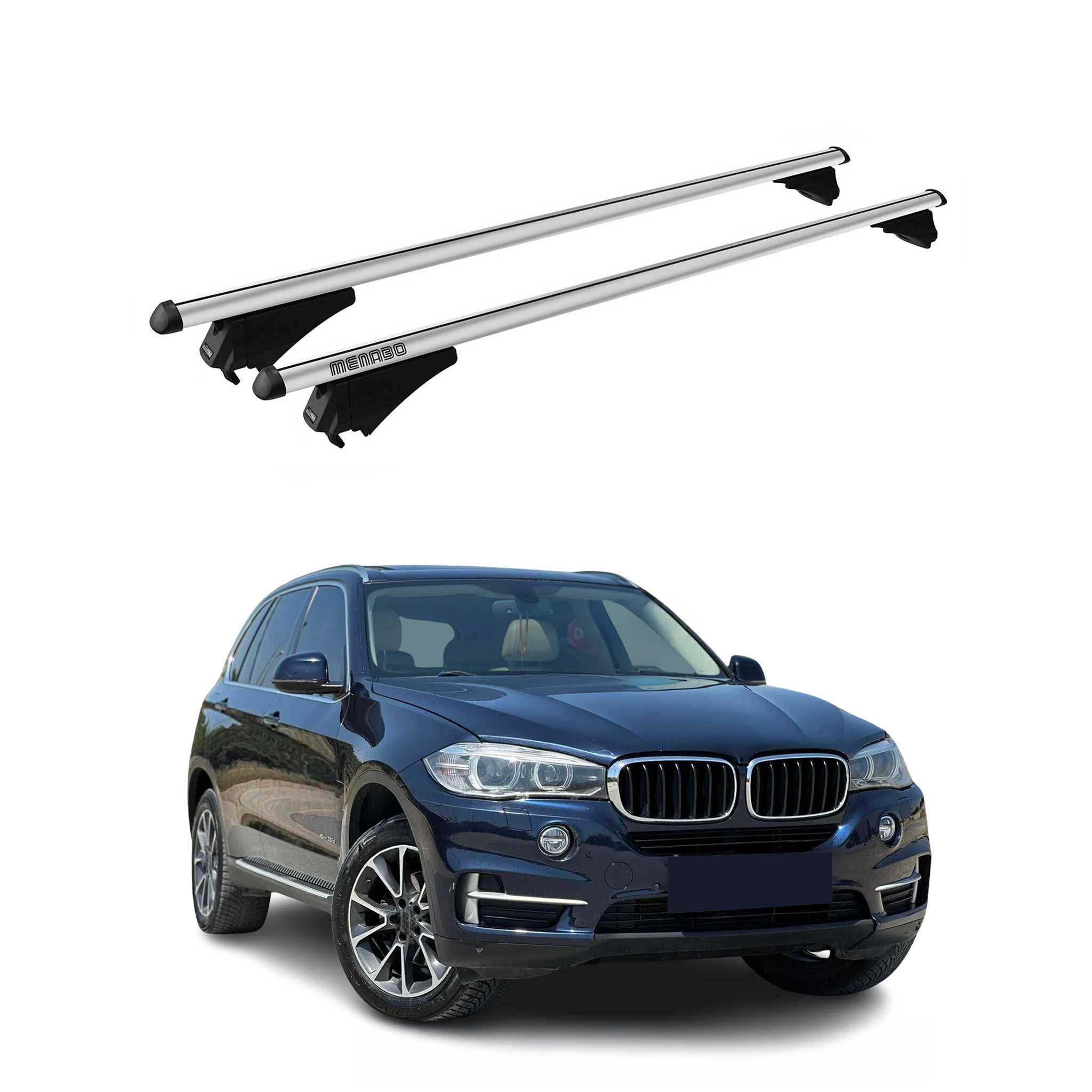 2014-2018 BMW X5 F15 F85 Roof Rack Cross Bars Silver