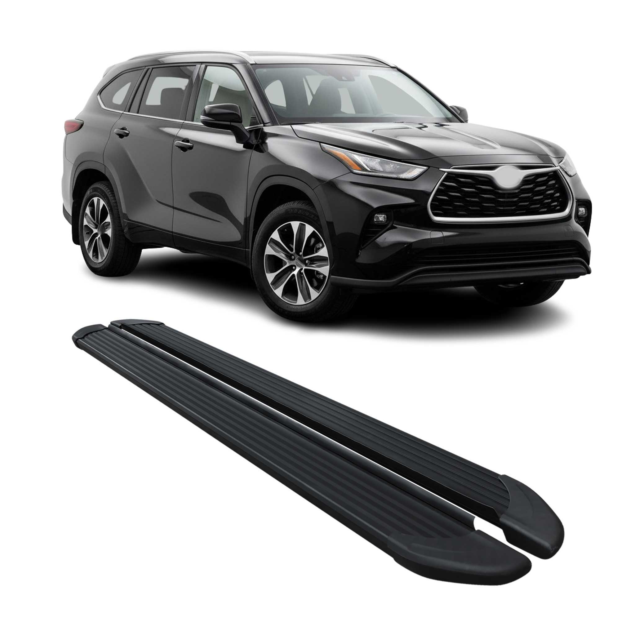 2020-2025 Toyota Highlander Nerf Bar Side Step Running Boards Alu 2x