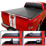 2004-2014 Ford F-150 Styleside 6'6" Standard Bed Soft Quad-Fold Tonneau Cover