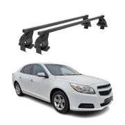 2013-2015 Chevrolet Malibu Roof Rack Cross Bars Black