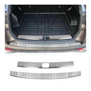 Rear Bumper Guard & Trunk Sill Cover Set for Hyundai Tucson III 2016-2018 Pre-FL