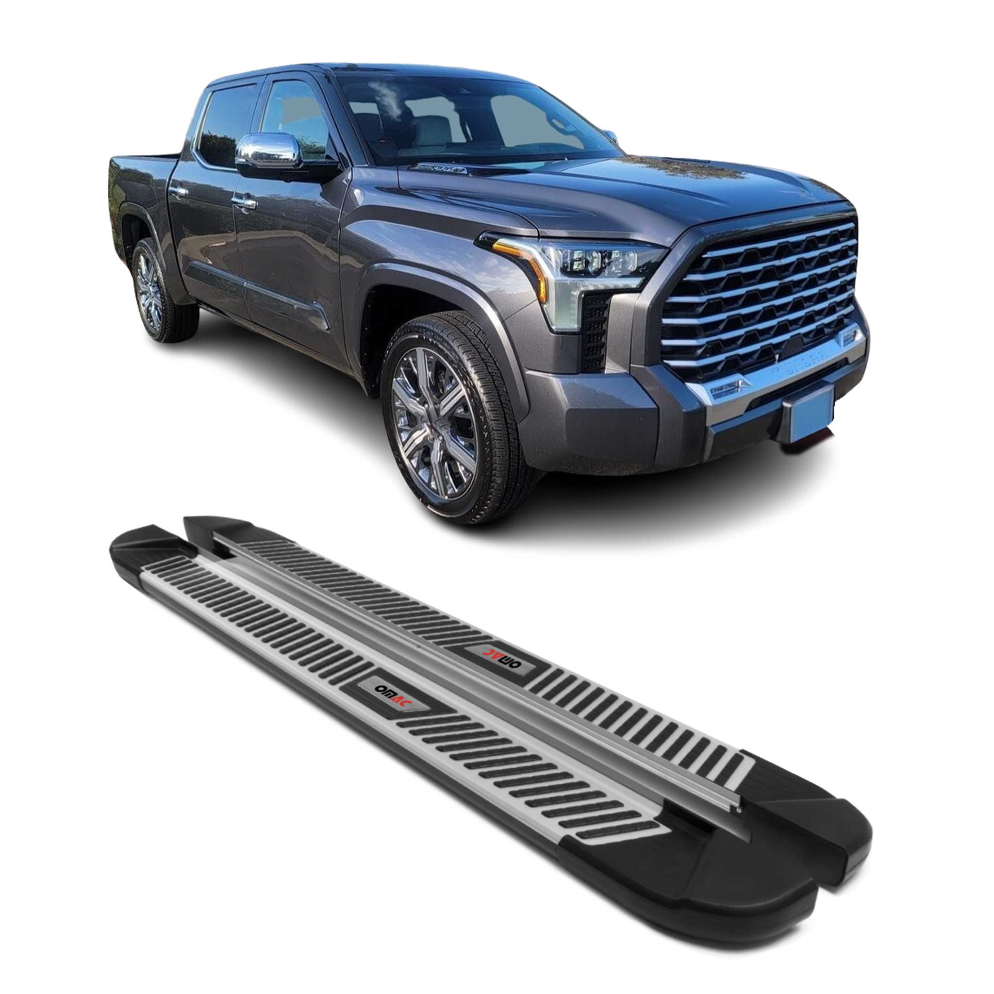 2022-2026 Toyota Tundra III CrewMax Cab Nerf Bars Side Steps Running Boards
