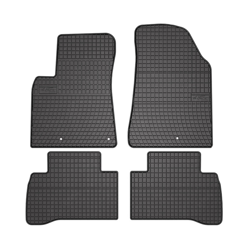 2017-2022 Kia Niro Floor Mats Liners Full Set All Weather Rubber Black