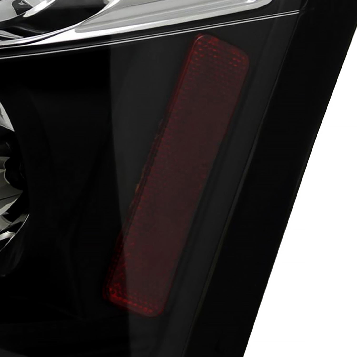 2005-2008 Dodge Magnum Tail Lights Matte Black Housing/Clear Lens