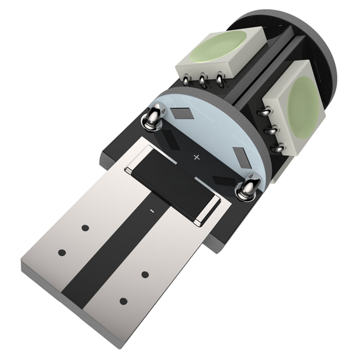 T10 5 SMD LED Bulb w/ Integrated Canbus - 2PC White