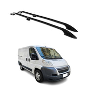 2014-2025 RAM ProMaster 1500 2500 3500 L1-H1 Roof Rack Side Rails Aluminium Black 4 Pcs