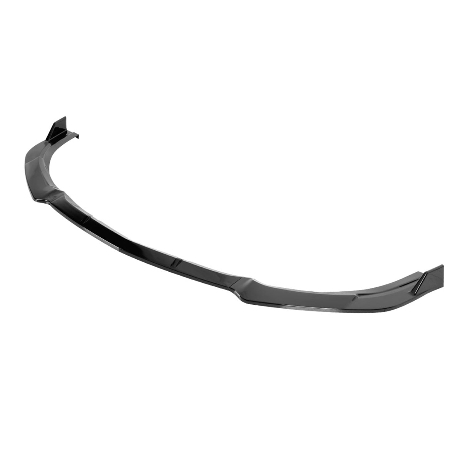 2010-2011 Mazda 3 S-Sport Glossy Black 3Pcs Front Bumper Lip Splitter Kit