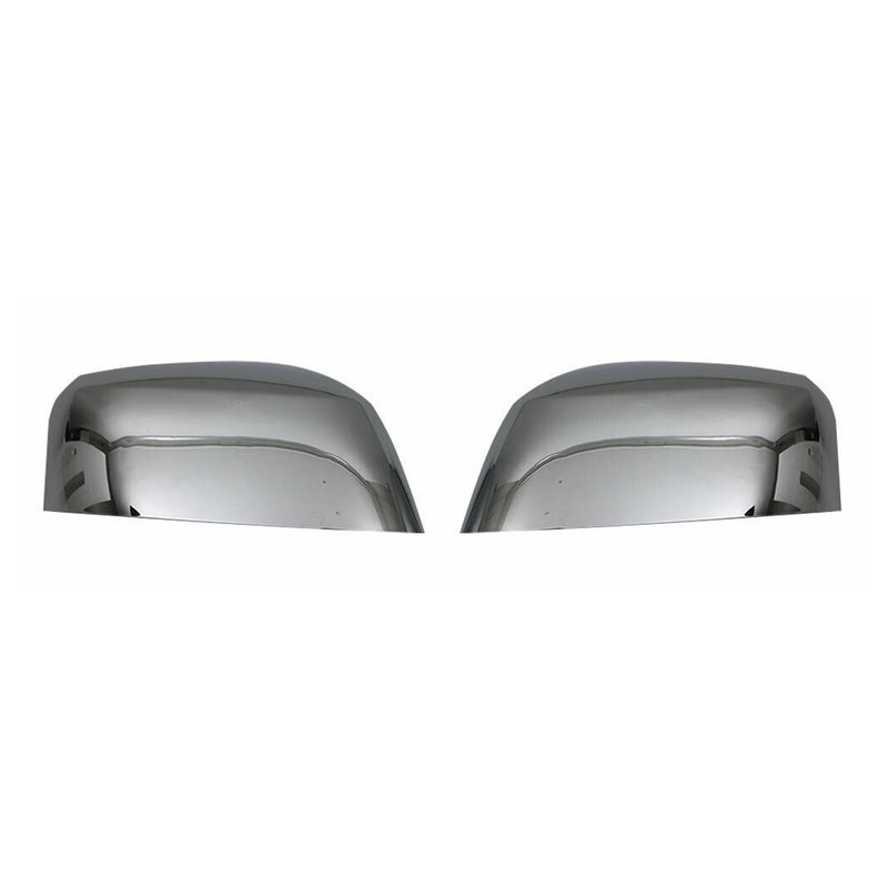 2005-2012 Nissan Pathfinder Side Mirror Cover Caps Steel Silver 2 Pcs