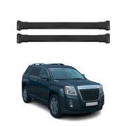 2010-2017 GMC Terrain Roof Rack Cross Bars Black
