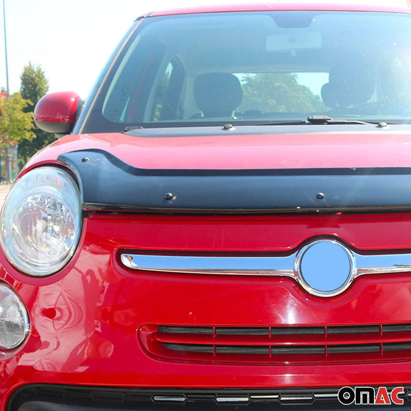 2014-2020 Fiat 500L Front Bug Shield Hood Deflector 1 Pc Smoke