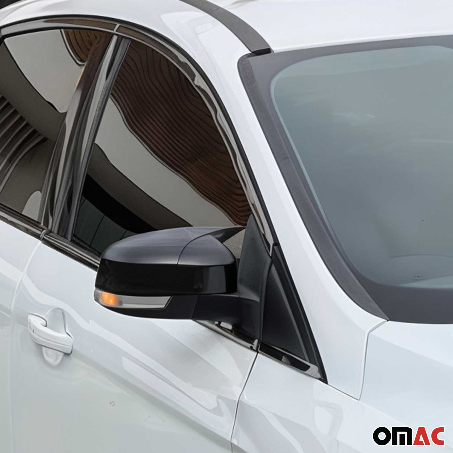 2012-2018 Ford Focus Sedan Window Molding Trim Streamer Stainless Steel