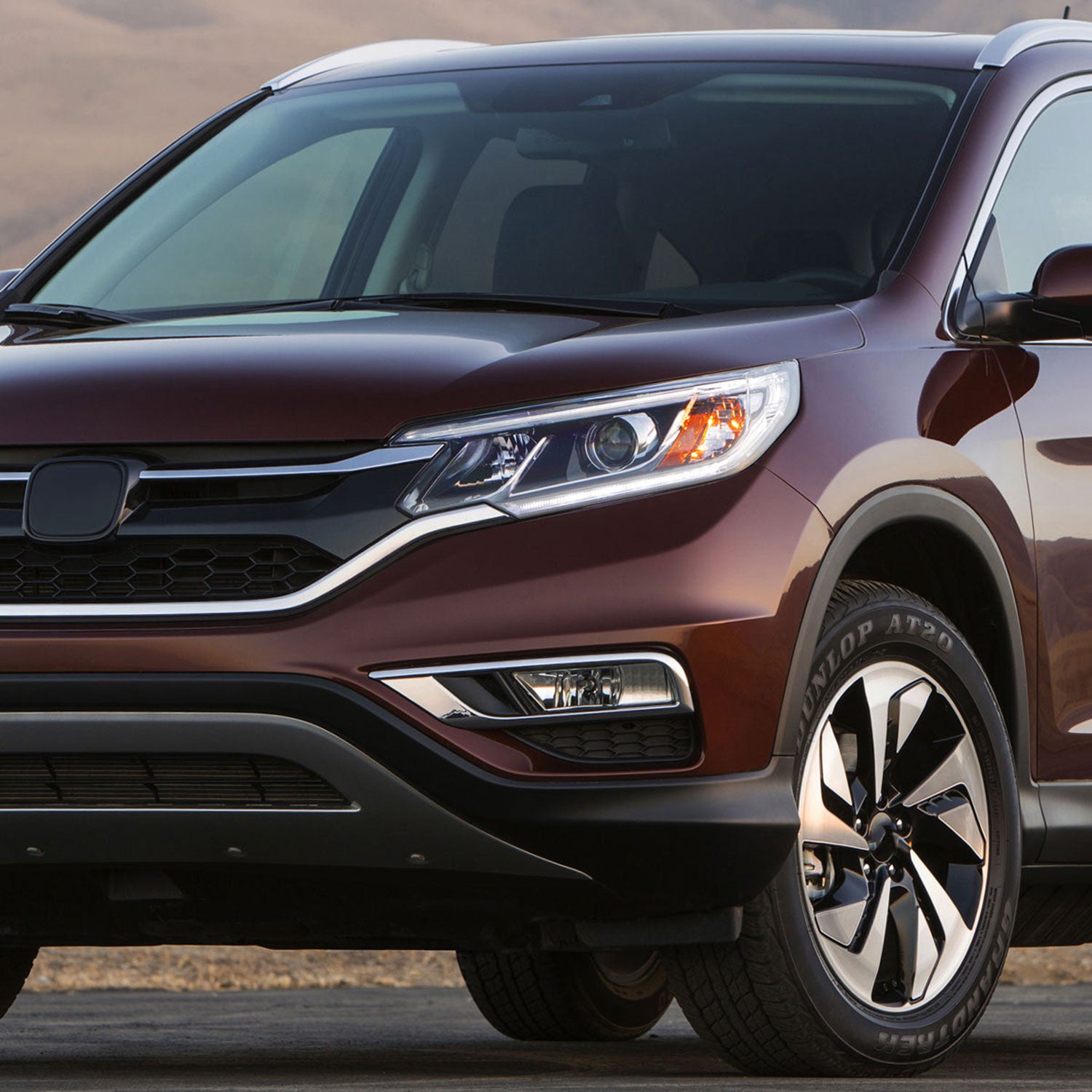 2015-2016 Honda CR-V H8 Fog Lights Switch & Wiring Harness Chrome Housin/Clear