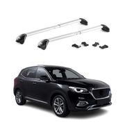 Roof Rack Cross Bars Luggage Carrier for Volvo V90 Cross Country 2017-25 Silver