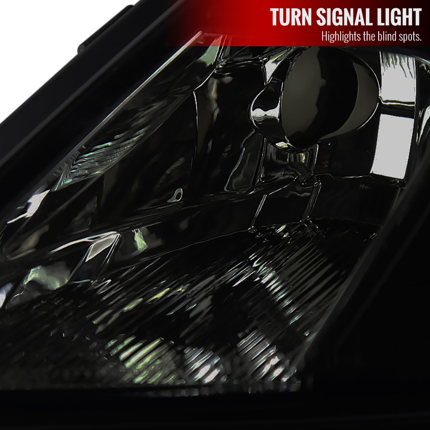 2000-2005 Toyota Celica Projector Headlights w/SMD LED Light Strip Black/Smoke