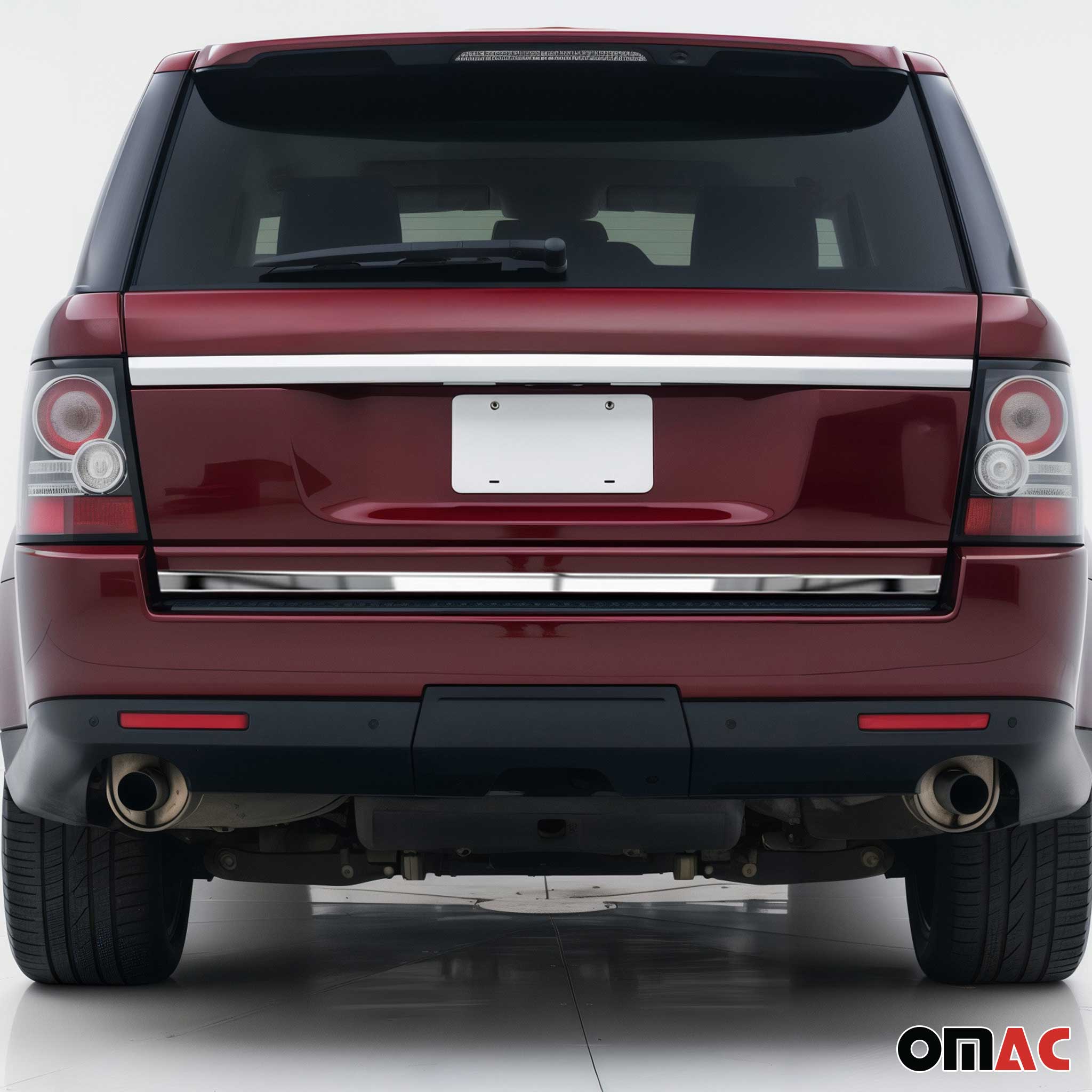 2014-2022 Land Rover Range Rover Sport Rear Trunk Molding Trim Stainless Steel Silver