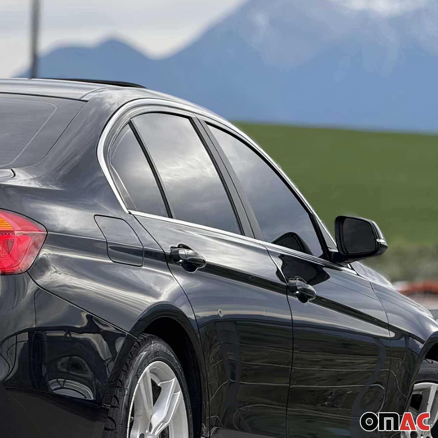 2012-2019 BMW 3 Series F30 Sedan Window Molding Trim Streamer Stainless Steel