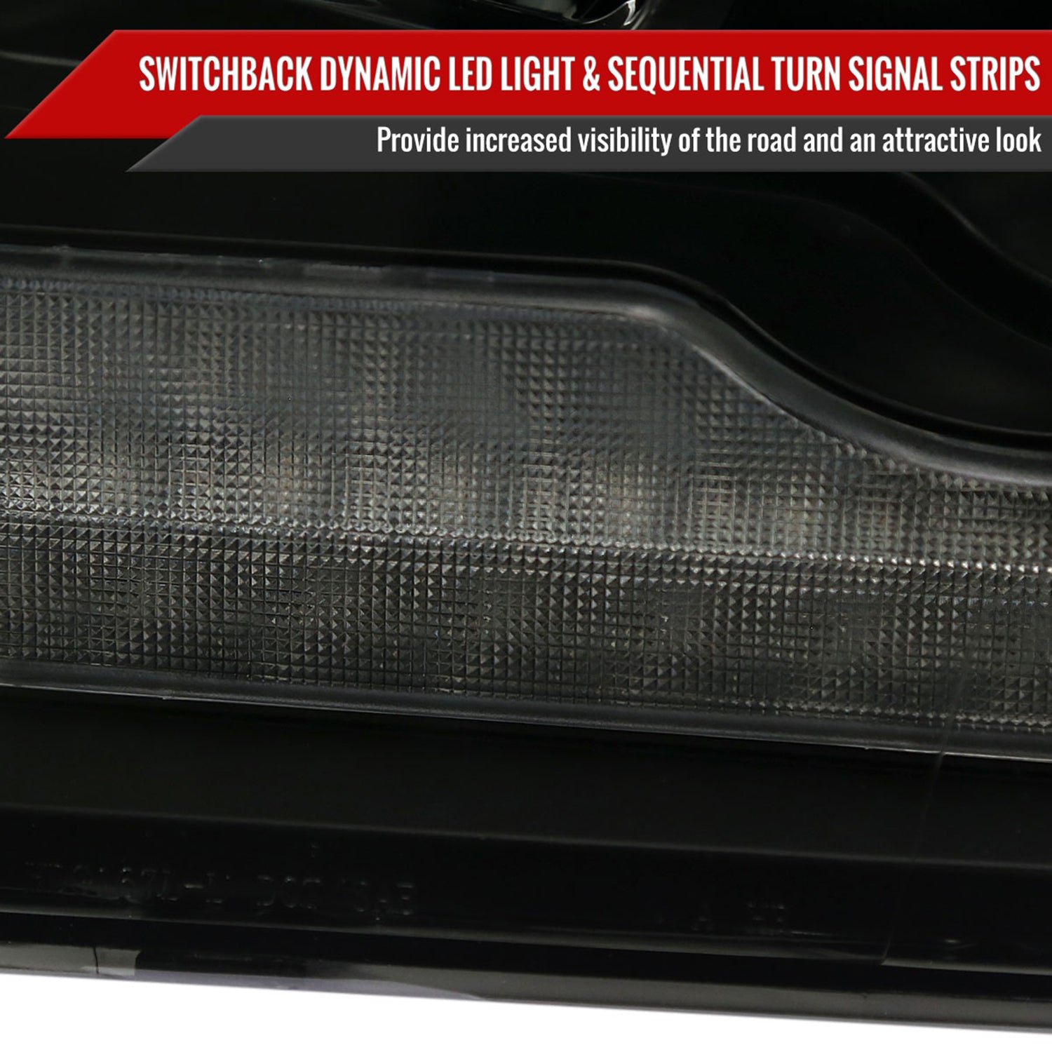 2009-2018 Dodge RAM 1500 / RAM 2500 3500 Headlights Matte Black/Smoked