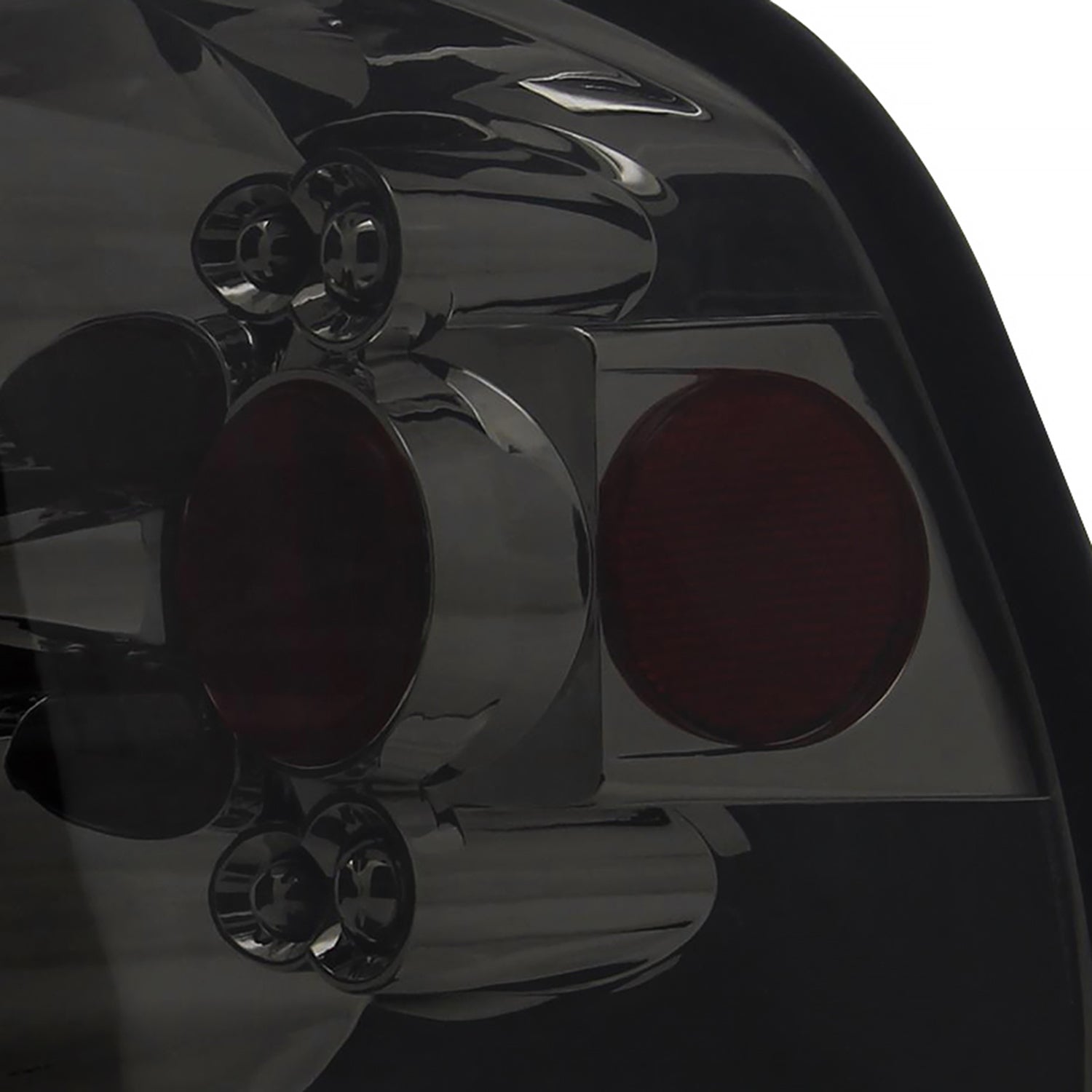 1997-2004 Ford F-150 Flareside Tail Lights Chrome Housing/Smoke Lens