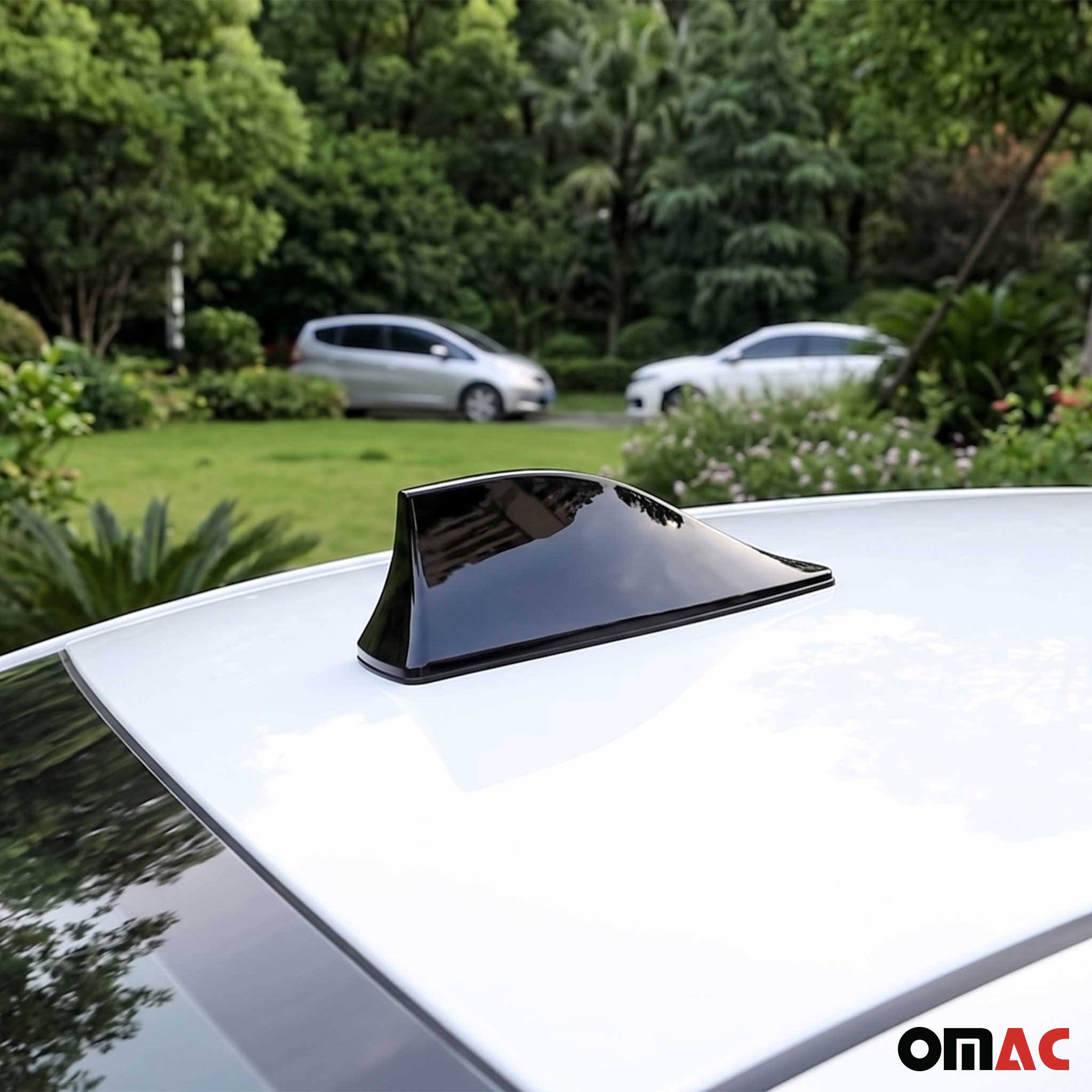 Ford Fusion Car Shark Fin Antenna Roof Radio AM/FM Signal Black