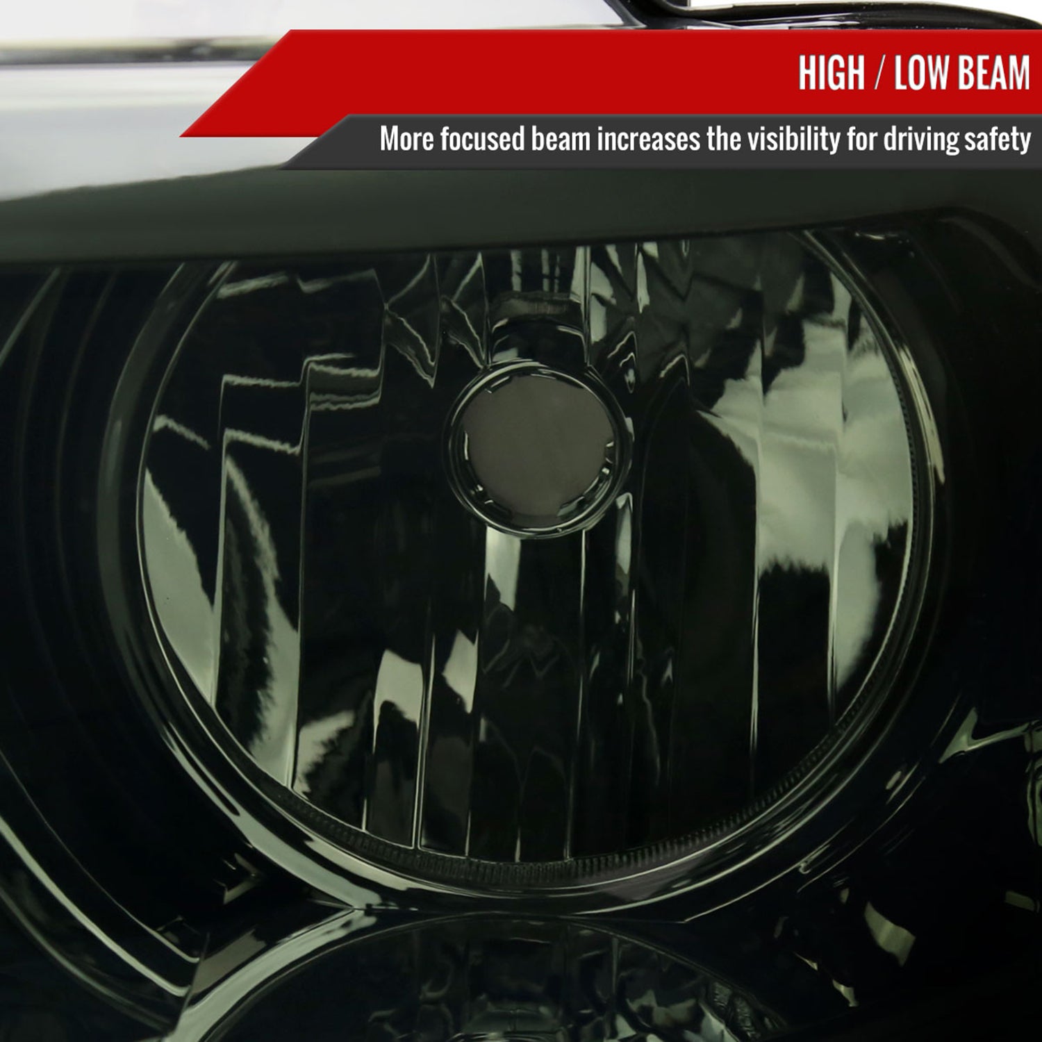 2004-2008 Ford F-150/ 06-2008 Lincoln Mark LT LED Bar Factory Headlights Chrome