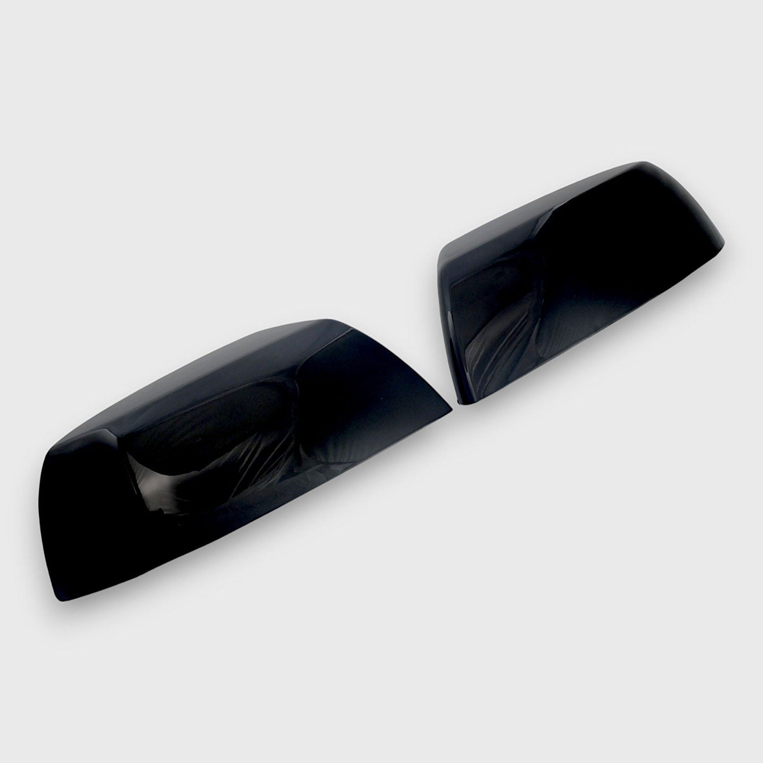 2007-2021 Toyota Tundra / Sequoia Mirror Cover Caps Gloss Black 2Pcs ABS Plastic