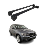 2007-2013 BMW X5 E70 Roof Rack Cross Bars Black