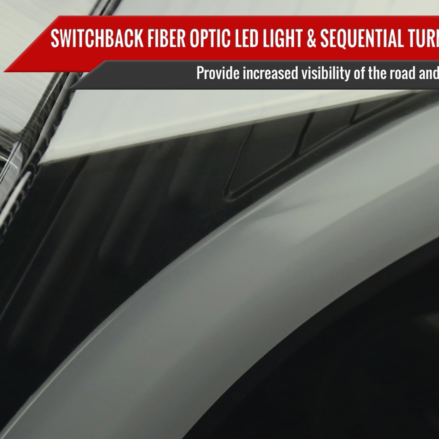 2008-2014 Cadillac CTS Sequential LED Bar Projector Headlights Matt Smoke