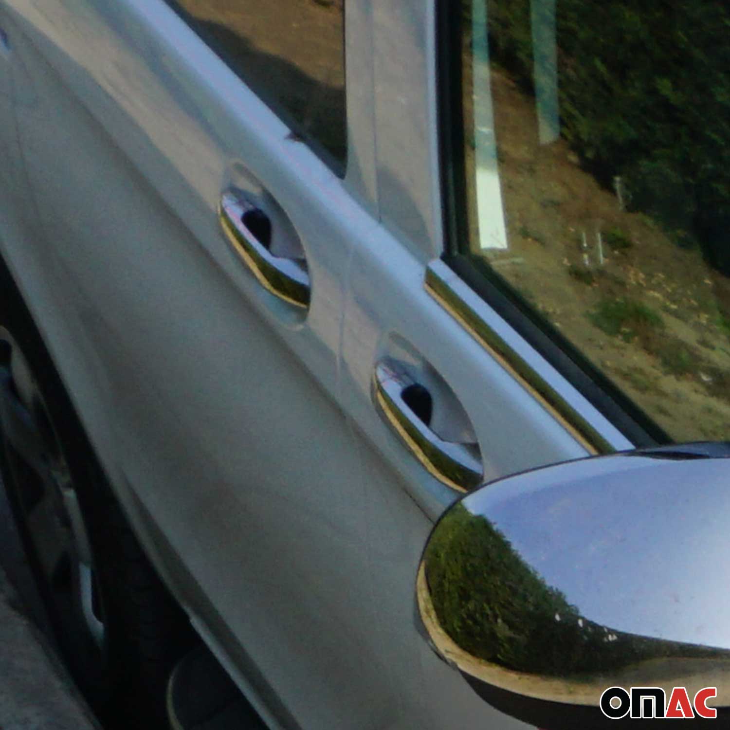 2016-2024 Mercedes Metris Car Door Handle Cover Protector Keyless Stainless Steel 8x