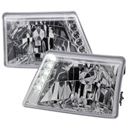 1998-2000 Ford Ranger Factory Style Headlights Chrome Housing/Clear Lens