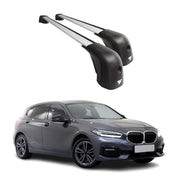 2019-2024 BMW 1 Series F40 Roof Racks Cross Bars Silver