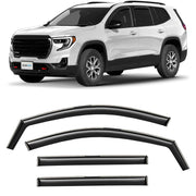 Clim Art Wind Deflectors for GMC Acadia 2024-2026 In-channel Dark Smoke 4Pcs