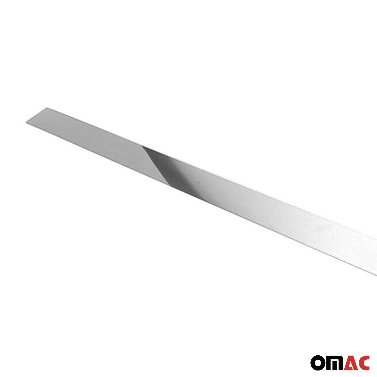 2010-2020 VW Amarok Rear Trunk Molding Trim Stainless Steel Silver 1Pc