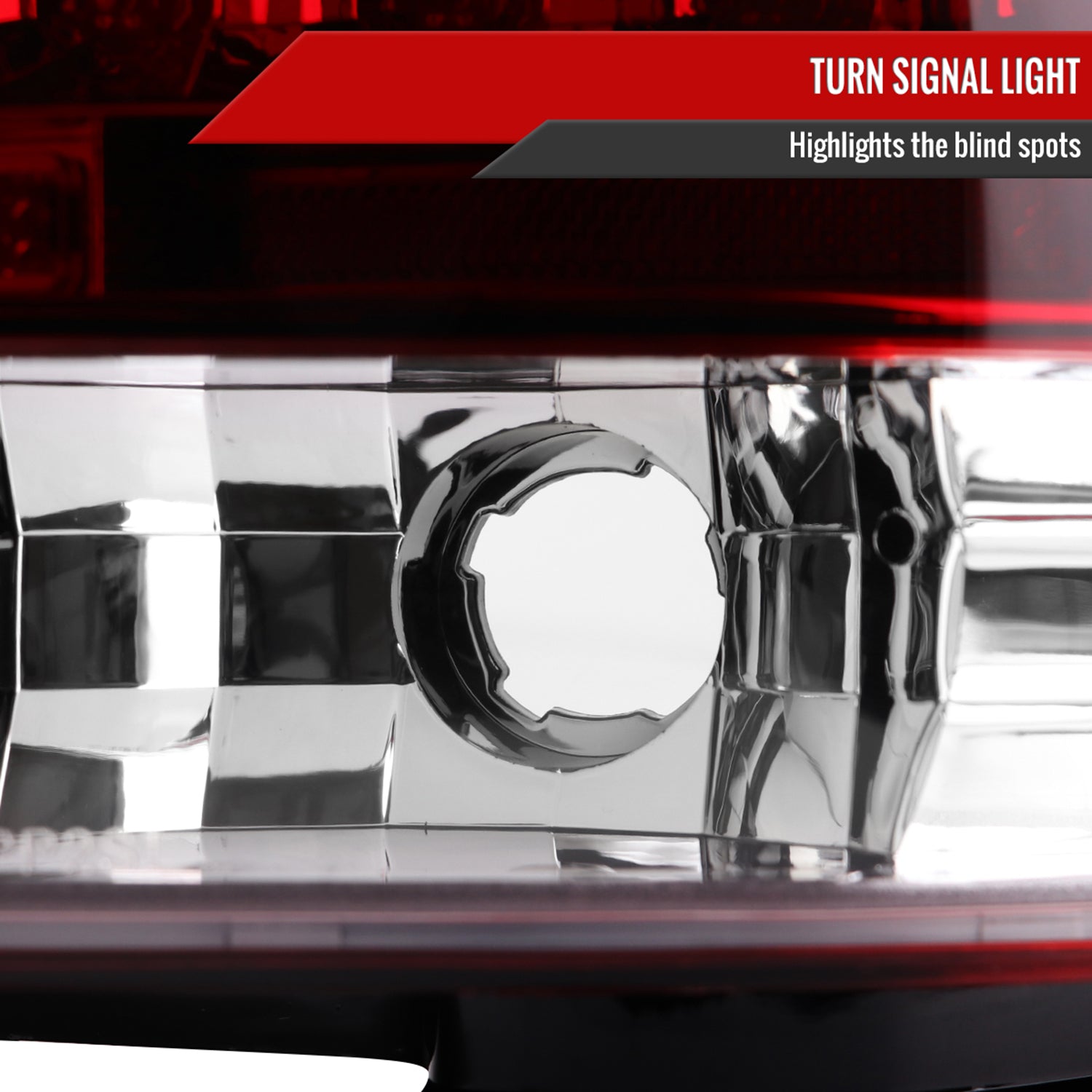 2001-2005 Lexus IS300 LED Tail Lights Chrome Housing/Red Clear Lens