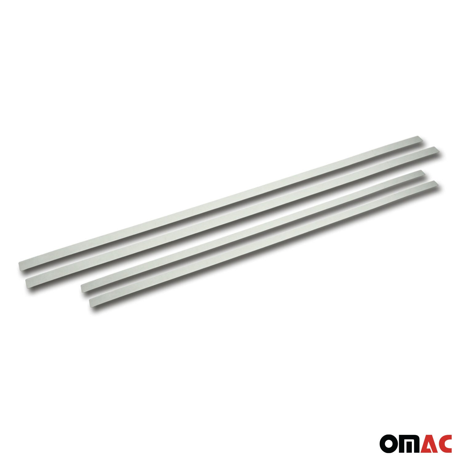 2012-2018 RAM 1500 Crew Cab Side Door Molding Trim Stainless Steel