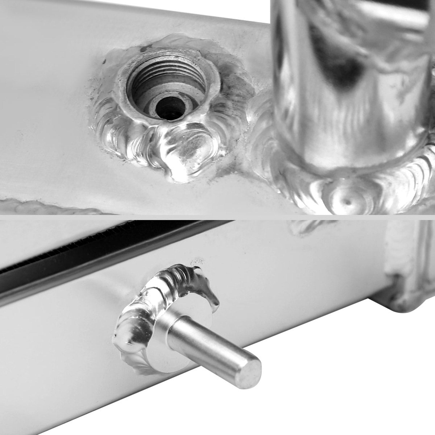 1991-2001 Jeep Cherokee/Comanche 2.5L/4.0L 3 Row Radiator with Fan Shroud