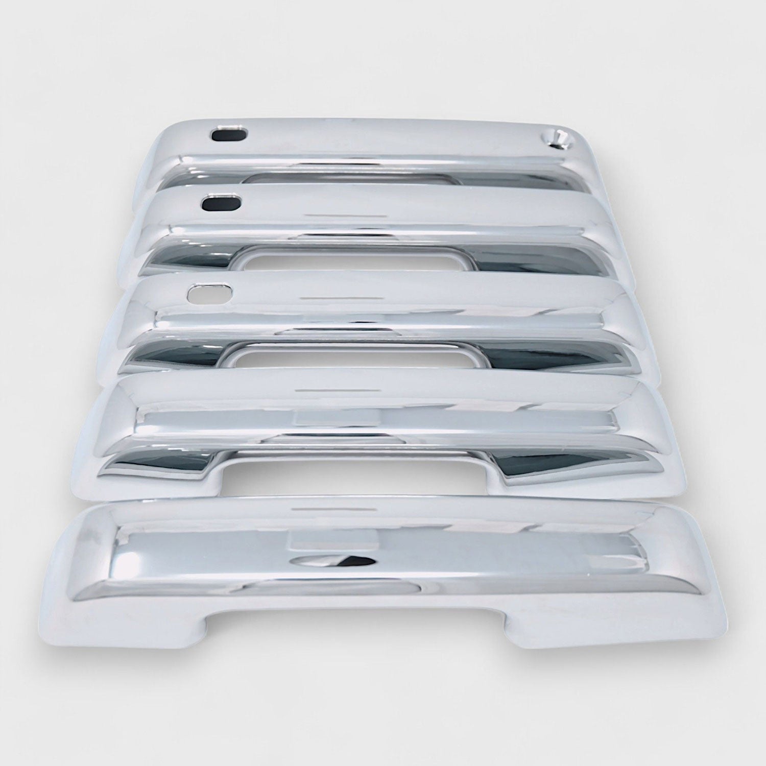 2021-2024 Ford Bronco Door Handle Cover Chrome 5Pcs ABS Plastic