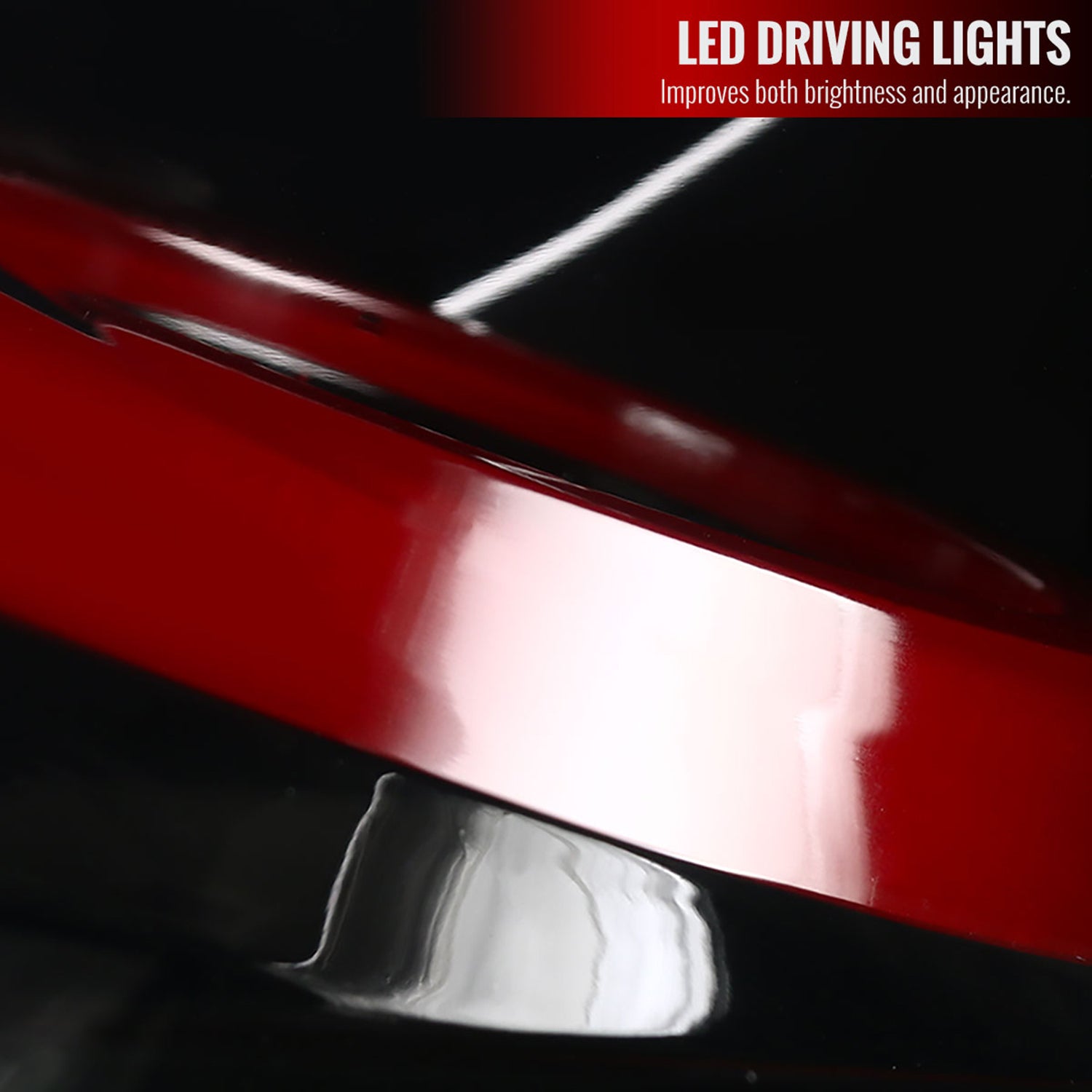 2006-2013 Chevy Impala/ 2014-2016 Impala Limited LED Tail Lights Jet Black/Clear