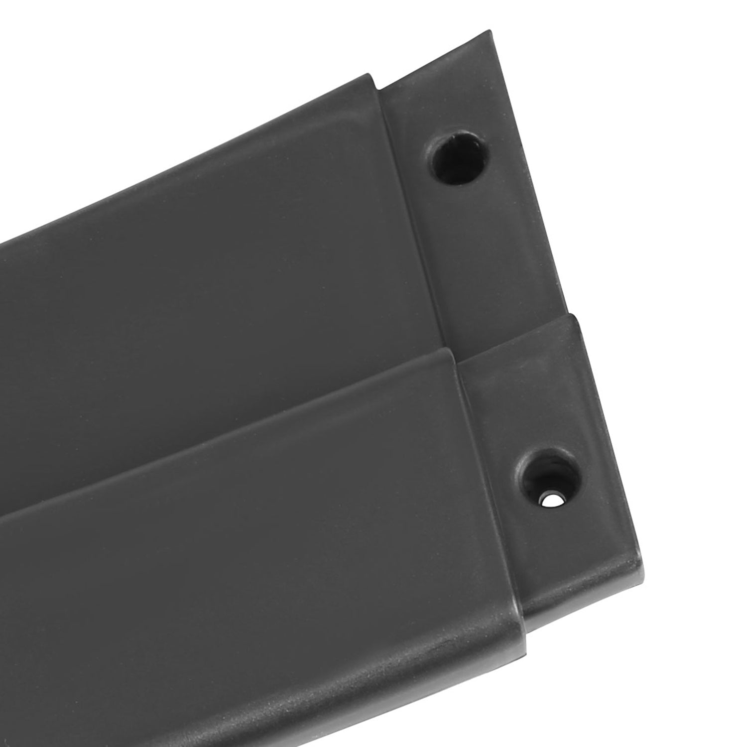 2017-2018 Hyundai Elantra Matte Black Polypropylene 3Pcs Bumper Lip