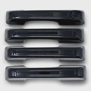 2022-2025 Ford Maverick Door Handle Cover Gloss Black 4Pcs ABS Plastic