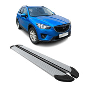 2013-2016 Mazda CX-5 Running Boards Side Steps Silver