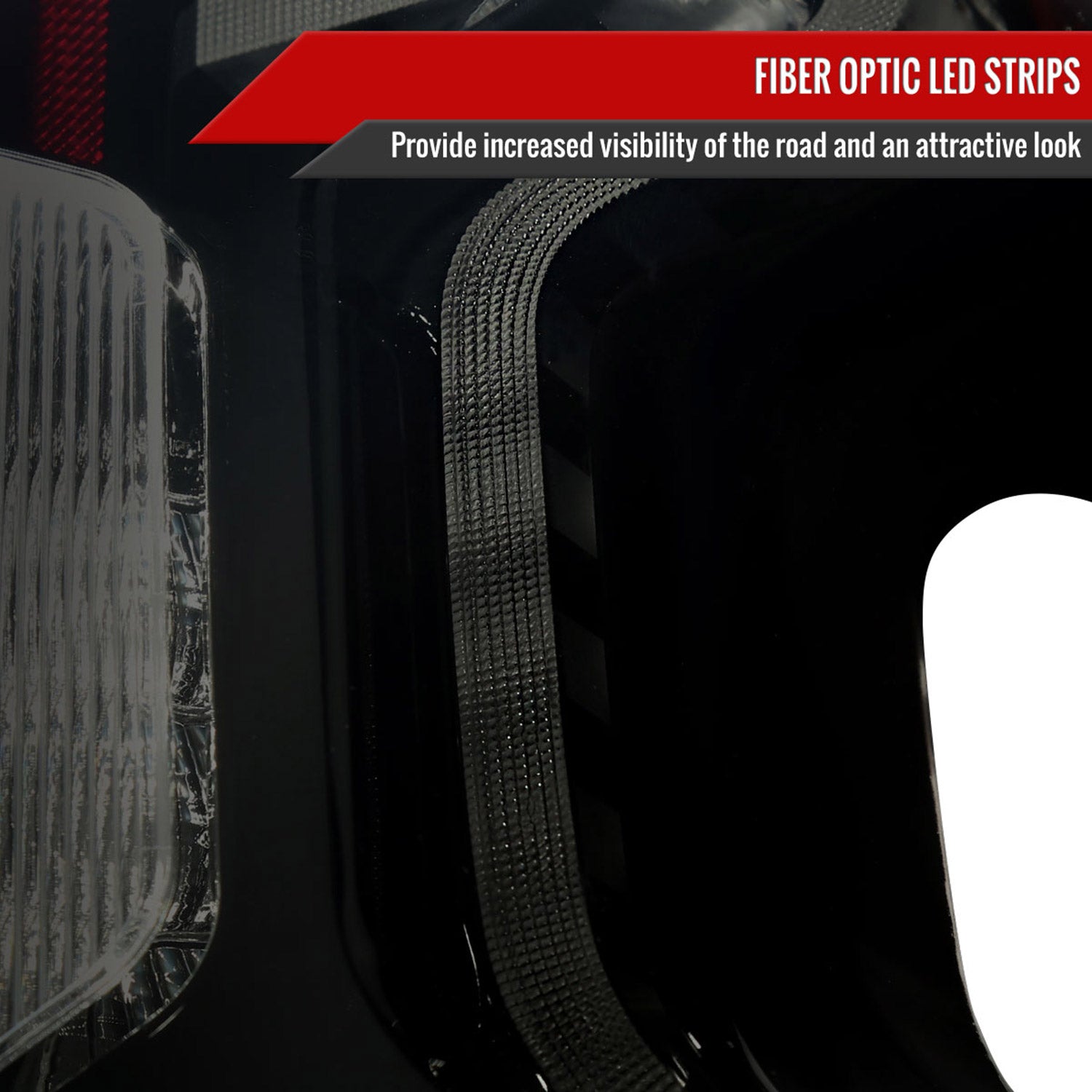 2019-2023 Chevy Silverado 1500/2500HD/3500HD LED Tail Lights Matt Black/Smoke