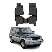 1999-2006 Mitsubishi Montero Floor Mats Liners Full Set All Weather Black