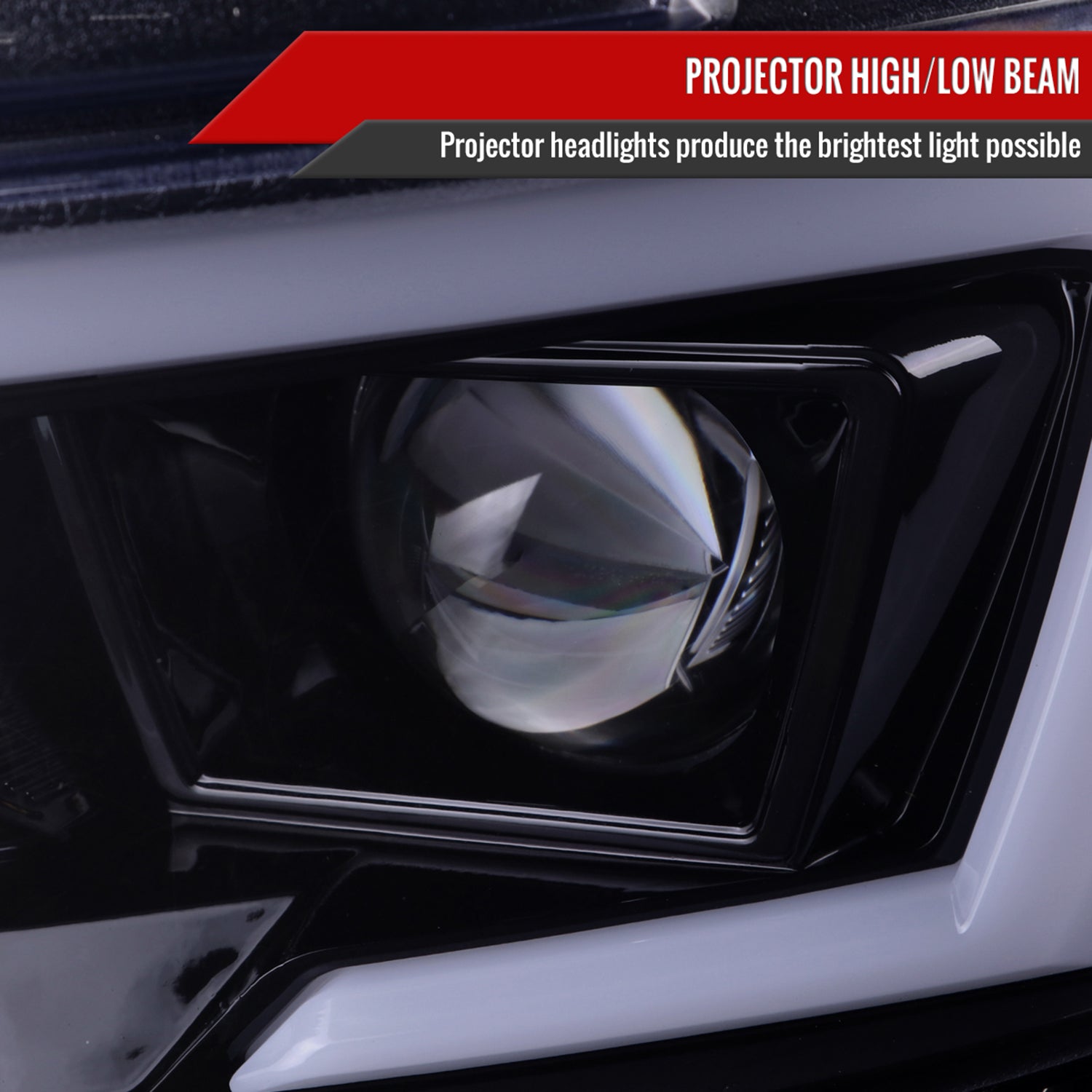 2015-2023 Dodge Charger LED Projector Headlights LED Turn Signal Smoke