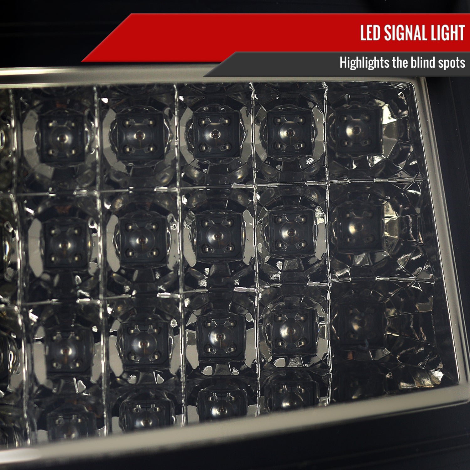 2005-2007 Chrysler 300C LED Tail Lights Glossy Black Housing/Smoke Lens