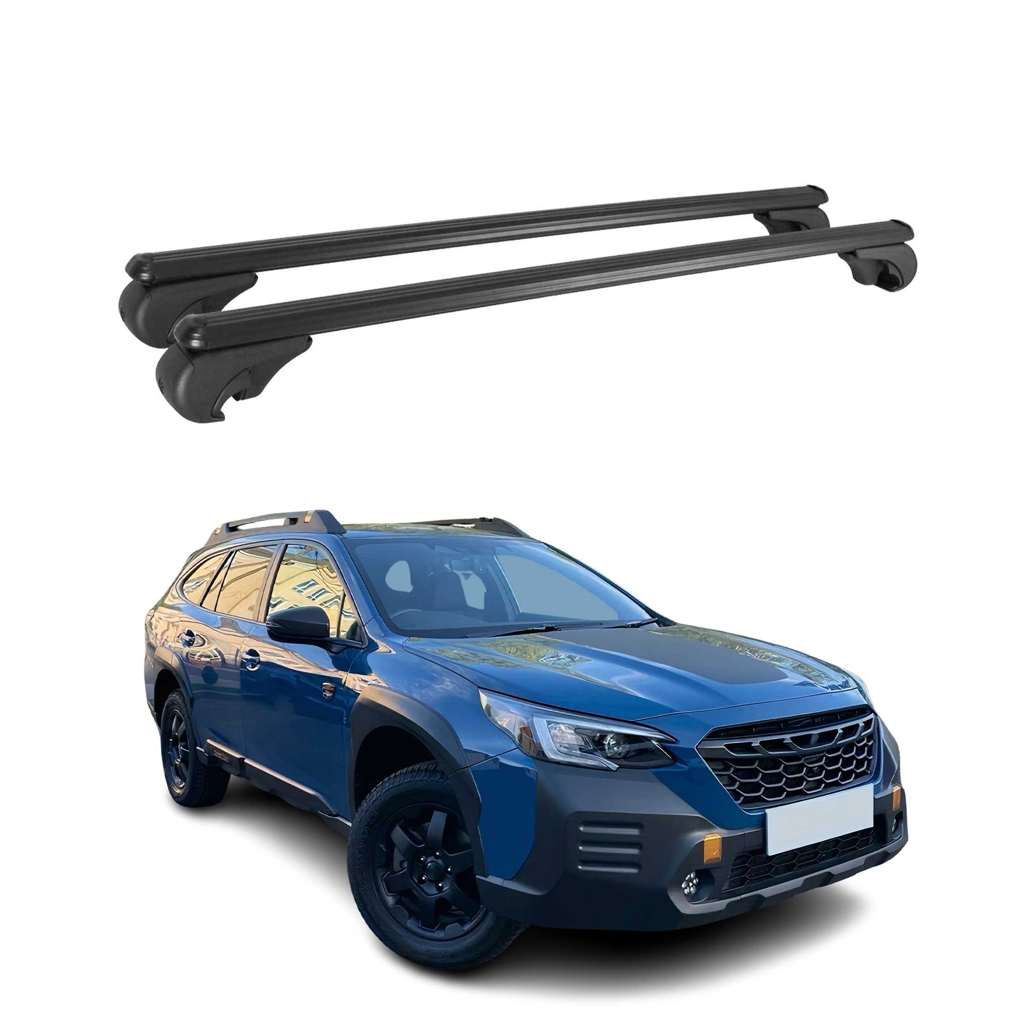 2022-2025 Subaru Outback Wilderness Roof Rack Cross Bars Black