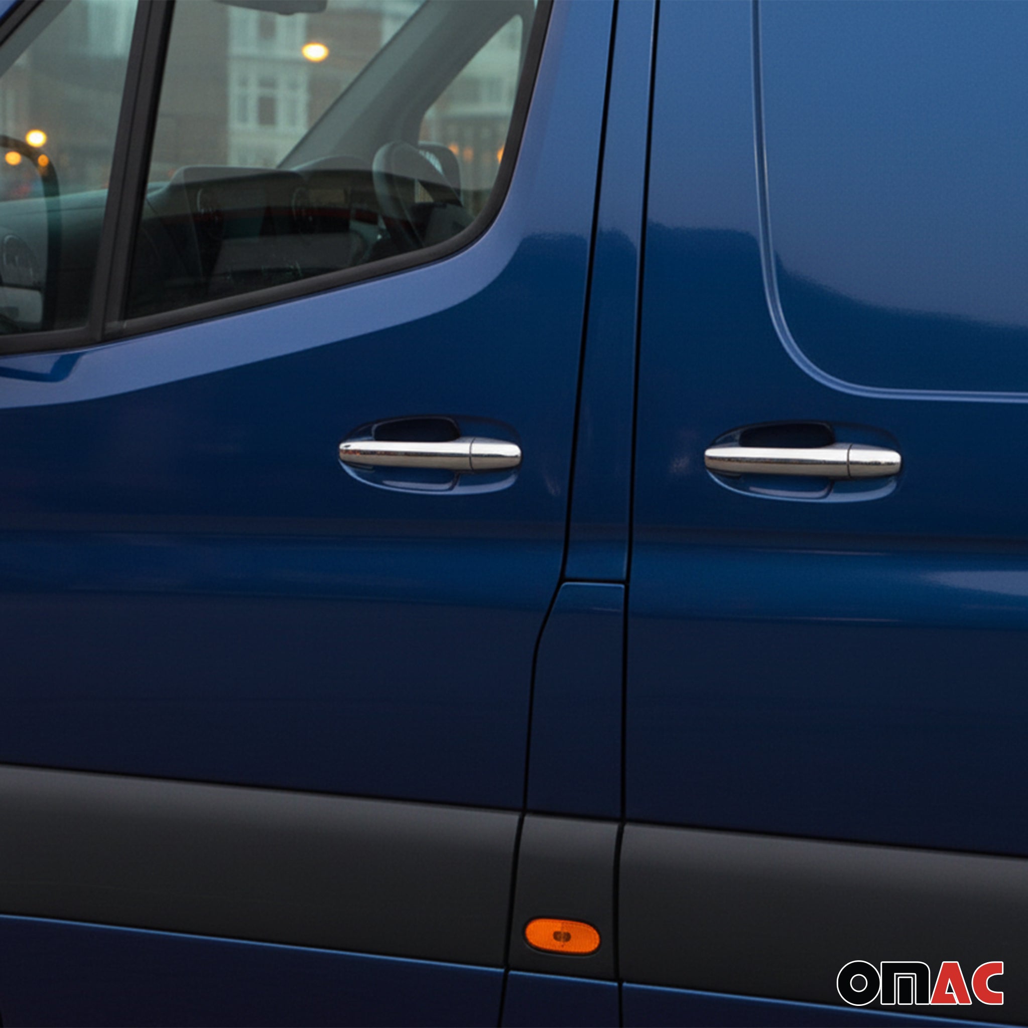 2019-2025 Mercedes Sprinter W907 910 Door Handle Cover Protector Stainless Steel 4 Pcs