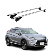 2018-2024 Mitsubishi Eclipse Cross Roof Rack Cross Bars Silver