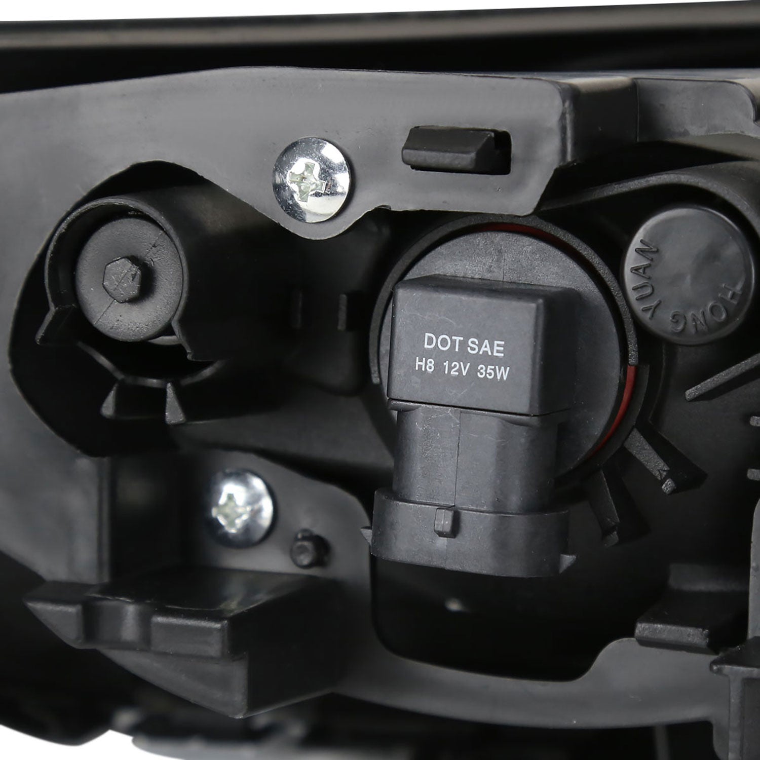 2017-2018 Honda CR-V H8 Fog Lights w/ Switch & Wiring Harness Chrome/Clear